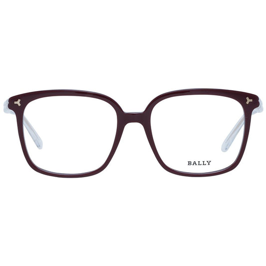 Bally Burgundy Damen Brillengestell