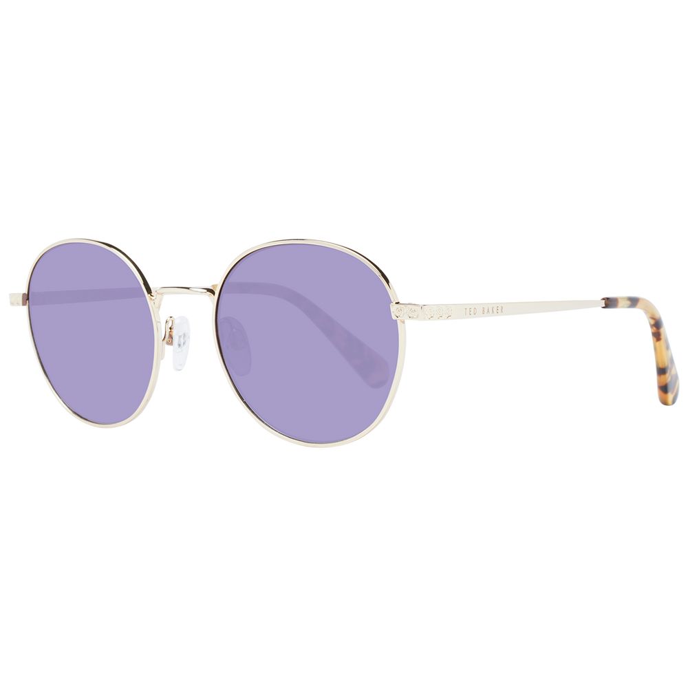 Ted Baker – Goldene Sonnenbrille für Damen