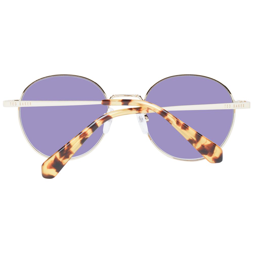 Ted Baker – Goldene Sonnenbrille für Damen