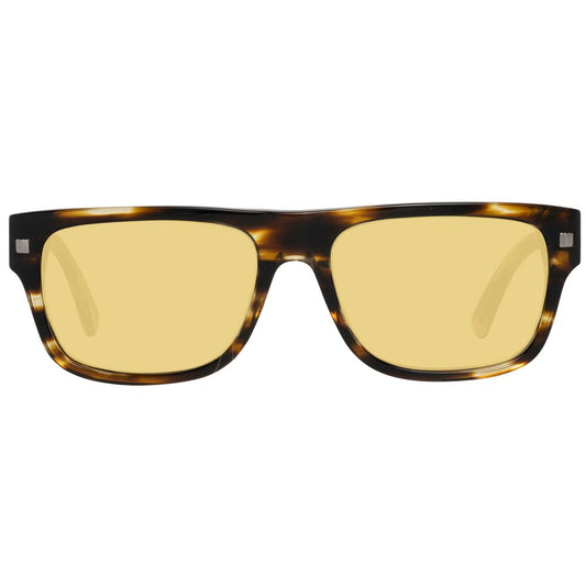 Ermenegildo Zegna Braune Herren-Sonnenbrille