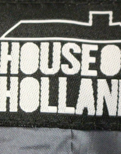 House of Holland Lila karierte Blazerjacke