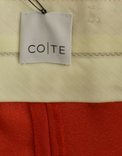 CO|TE Orangefarbene Boyfriend-Stretchhose