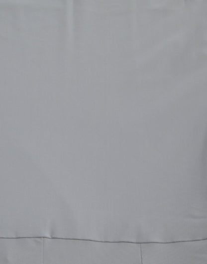 Dolce &amp; Gabbana – Trägerloses, figurbetontes Jumpsuit-Kleid aus Nylon in Grau