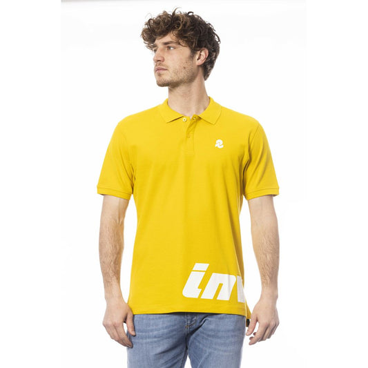 Invicta Gelbes Poloshirt aus Baumwolle für Herren