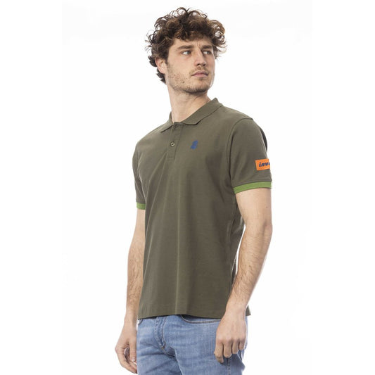 Invicta Grünes Poloshirt aus Baumwolle für Herren