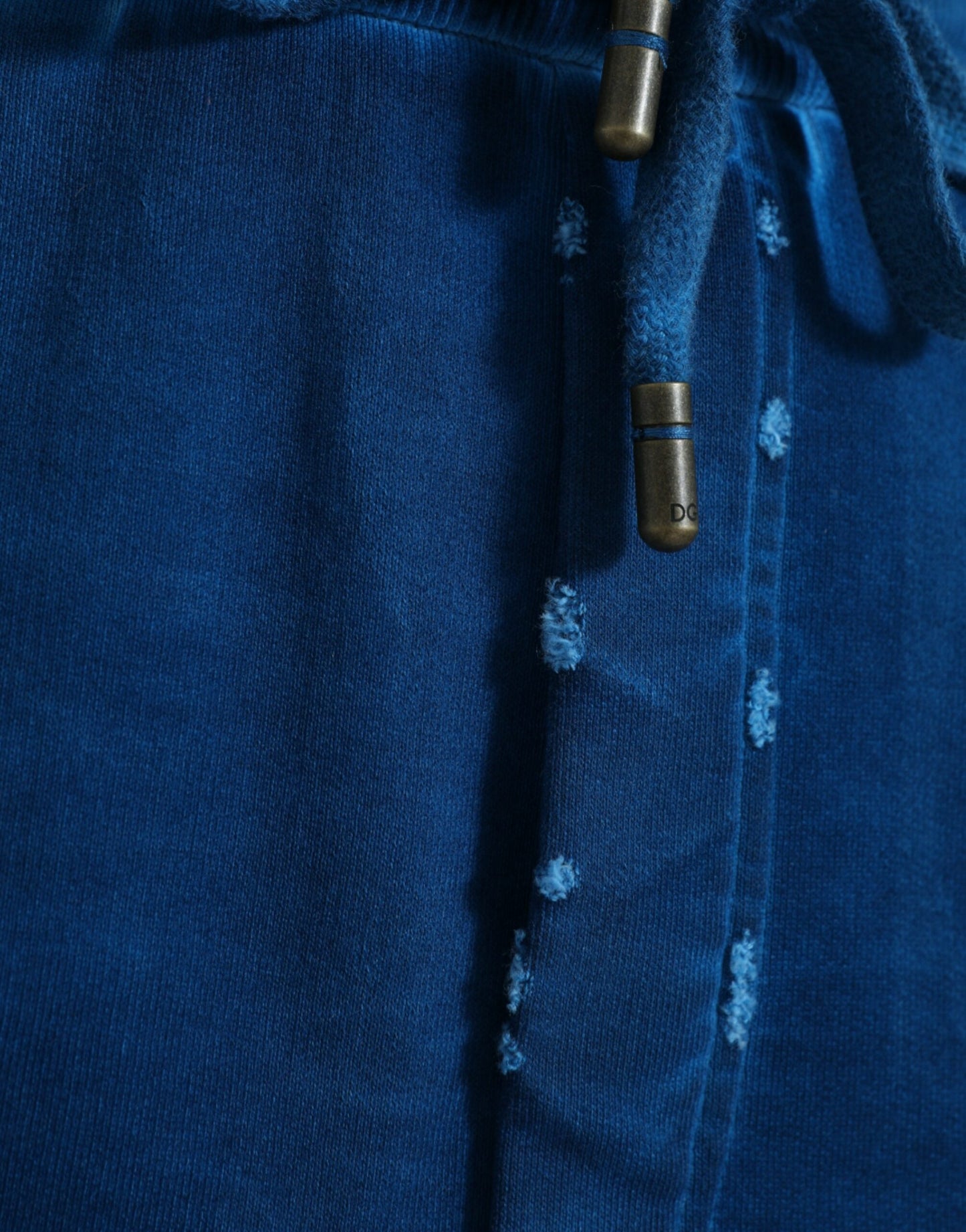 Dolce &amp; Gabbana – Jogginghose aus Baumwolle mit blauem Logo