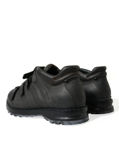 Dolce &amp; Gabbana Herren Stiefeletten mit schwarzem Lederband