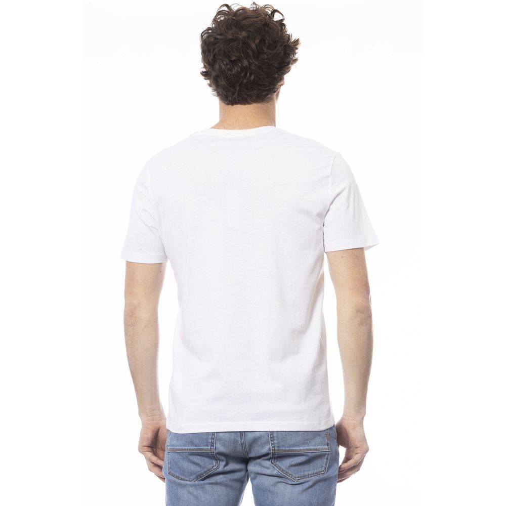 Ungaro Sport Weißes Baumwoll-T-Shirt für Herren