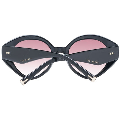 Ted Baker Sonnenbrille aus schwarzem Acetat