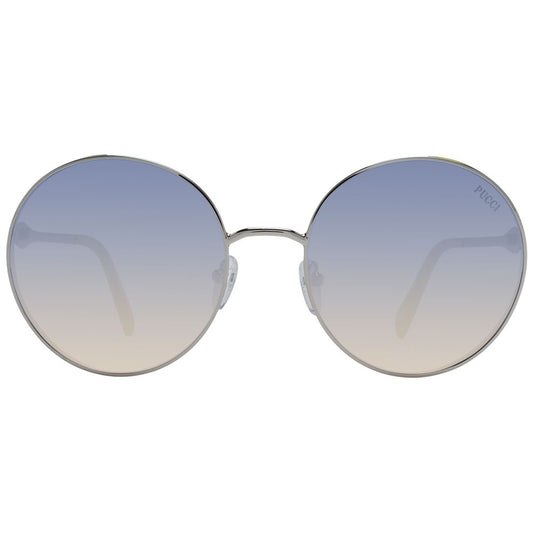 Emilio Pucci Silberne Damen-Sonnenbrille