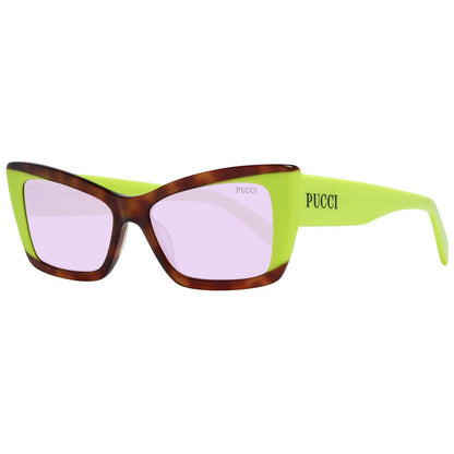 Emilio Pucci Sonnenbrille aus Kunststoff, mehrfarbig