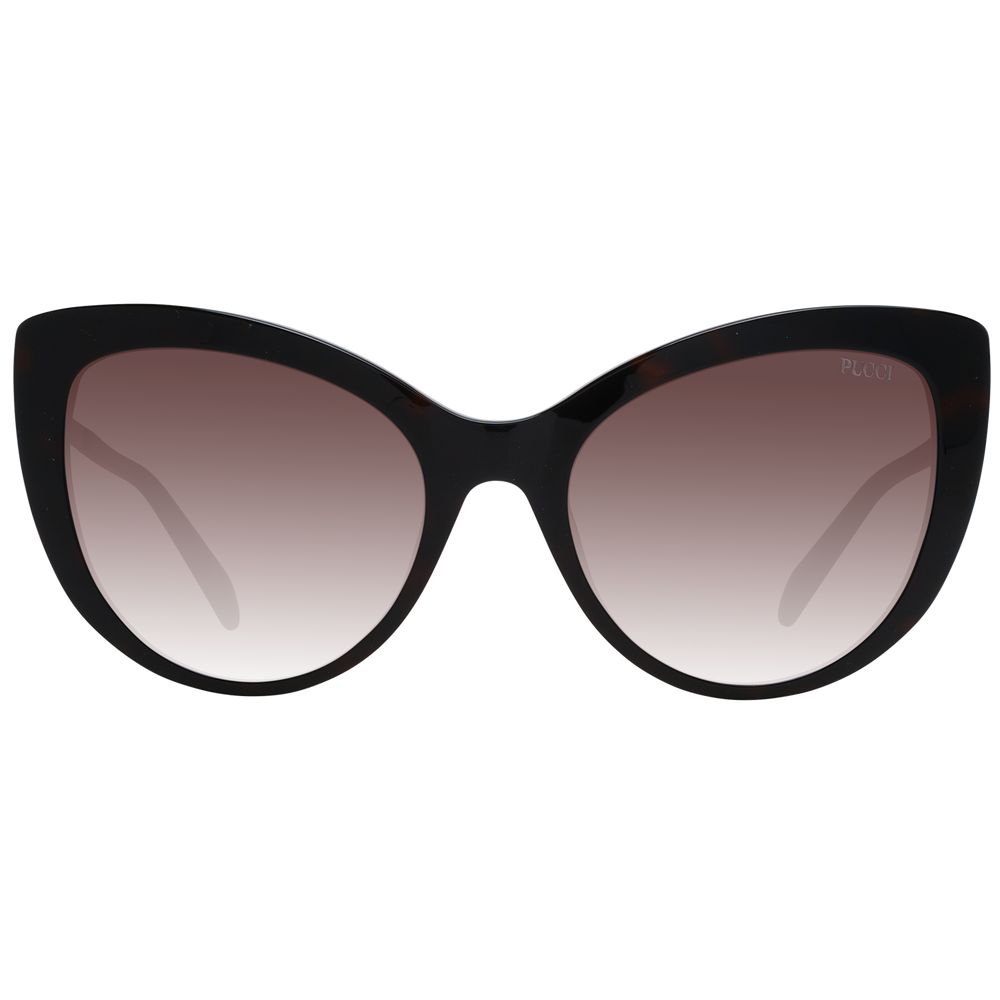 Emilio Pucci Sonnenbrille aus braunem Kunststoff