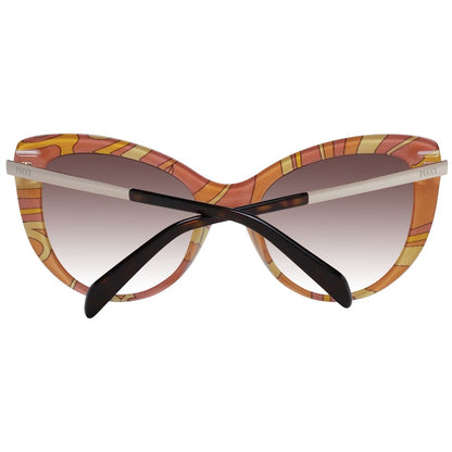 Emilio Pucci Sonnenbrille aus braunem Kunststoff