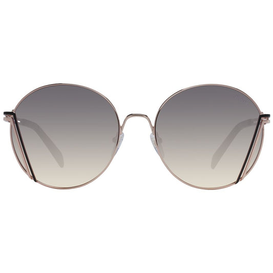 Emilio Pucci Roségold Damen Sonnenbrille