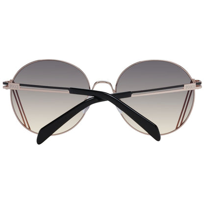 Emilio Pucci Roségold Damen Sonnenbrille