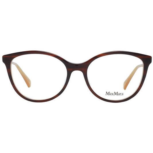 Max Mara Braune Damen-Brillenfassung