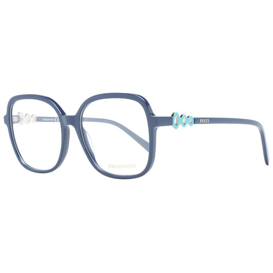 Emilio Pucci Blaue Damen-Brillenfassung