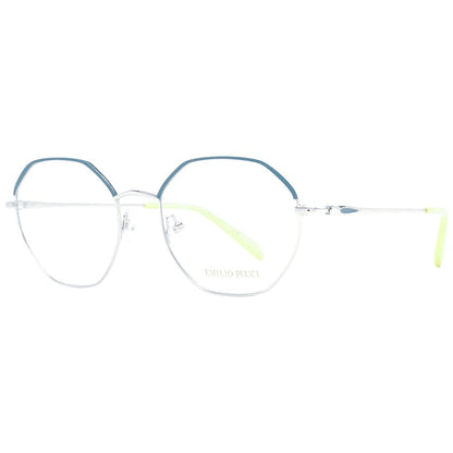 Emilio Pucci Graue Metallbrille (Gestell)