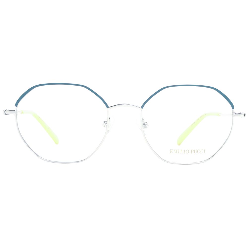 Emilio Pucci Graue Metallbrille (Gestell)