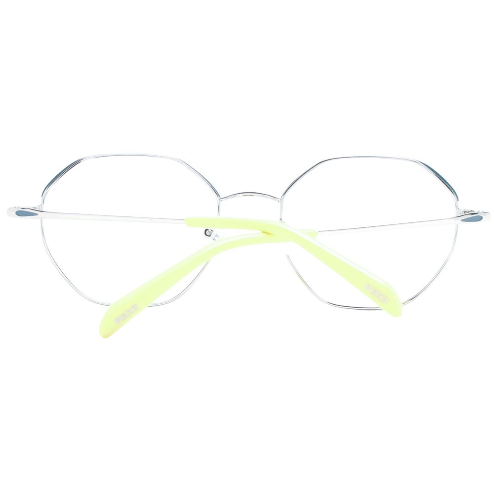 Emilio Pucci Graue Metallbrille (Gestell)
