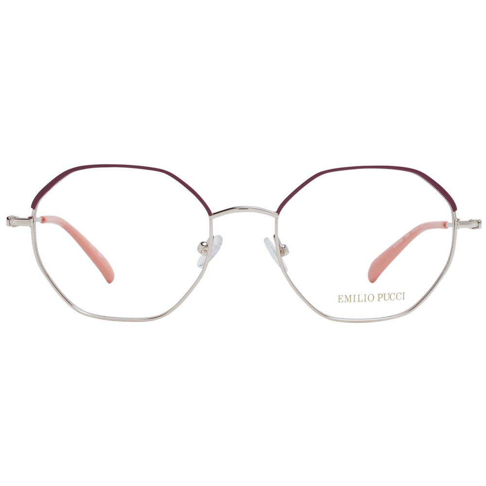 Emilio Pucci Rote Damen-Brillenfassung