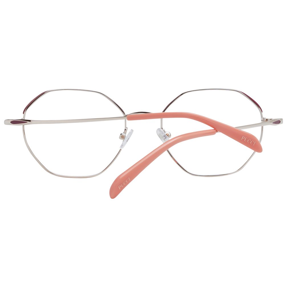 Emilio Pucci Rote Damen-Brillenfassung