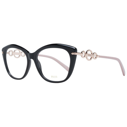 Emilio Pucci Schwarze Damen-Brillenfassung