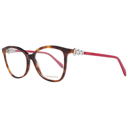 Emilio Pucci Braune Damen-Brillenfassung