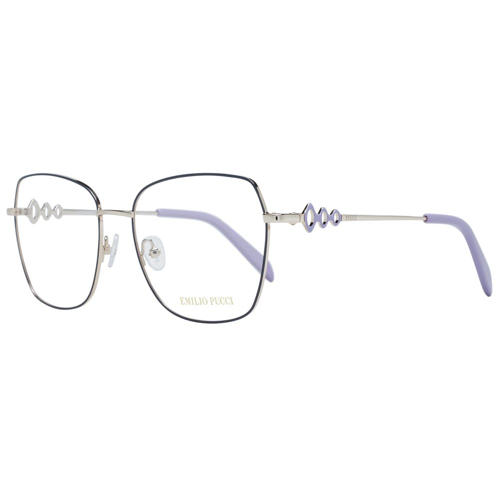 Emilio Pucci Blaue Damen-Brillenfassung