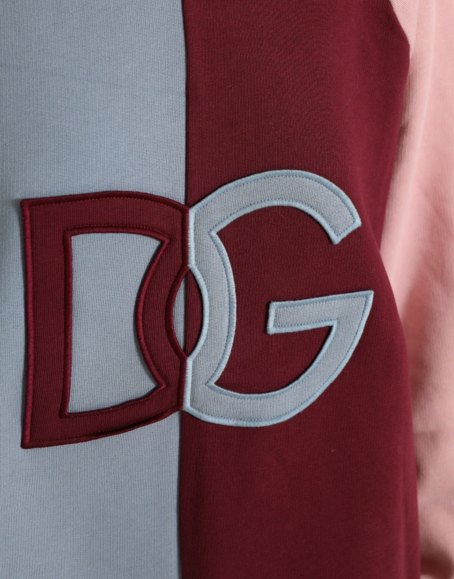 Dolce &amp; Gabbana Mehrfarbiger Pullover mit Rundhalsausschnitt aus Baumwolle