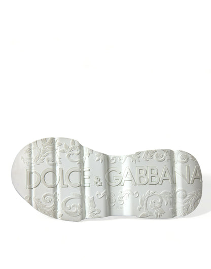 Dolce &amp; Gabbana Mehrfarbige Daymaster Low Top Sneakers aus Leder