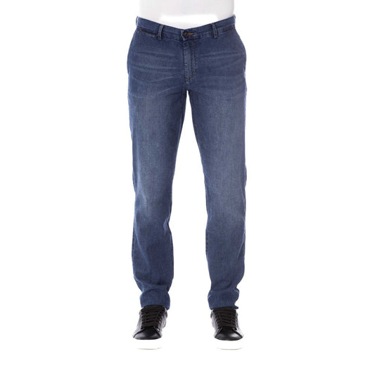 Trussardi Jeans Blau Baumwolle Herren Jeans