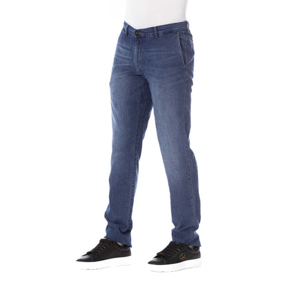Trussardi Jeans Blau Baumwolle Herren Jeans