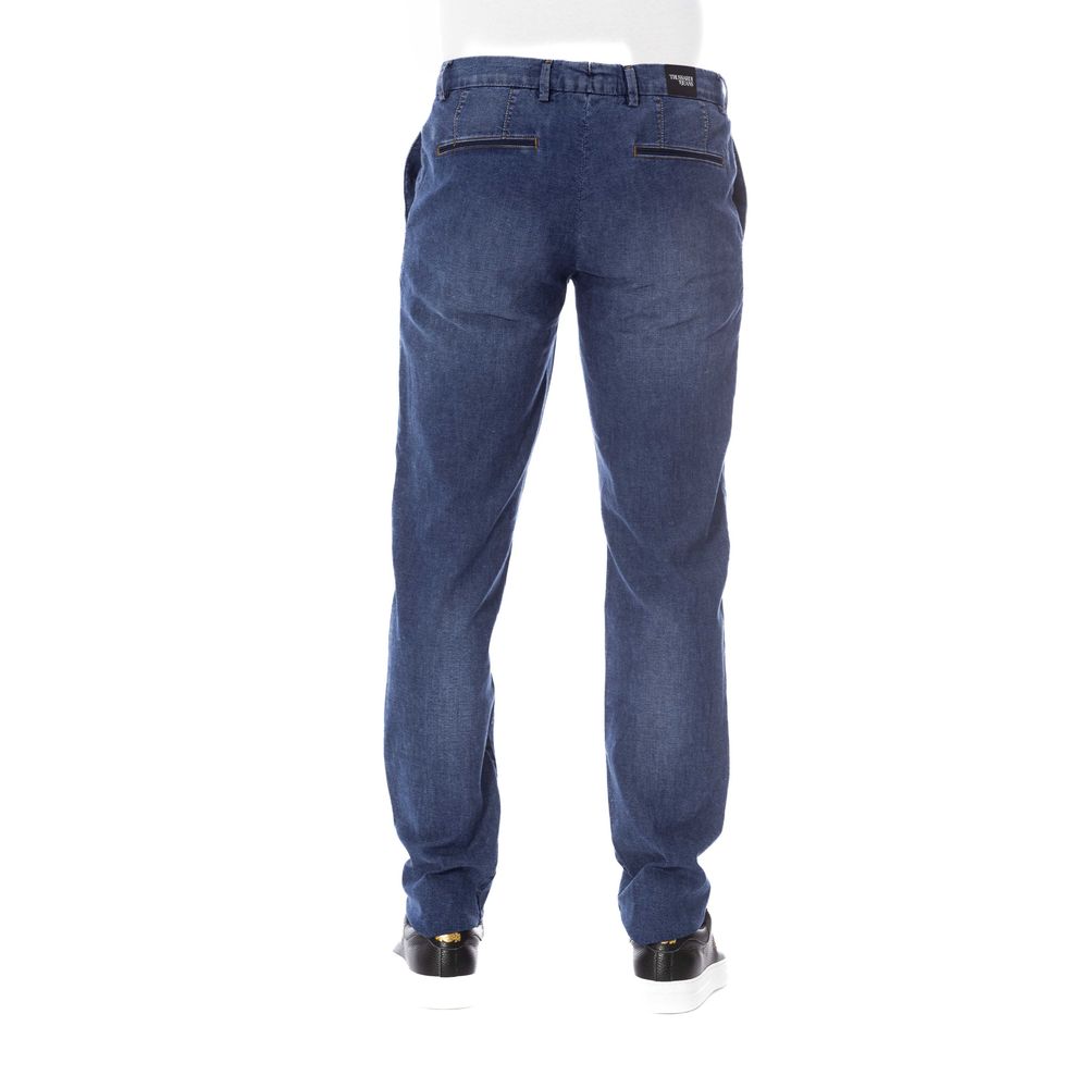 Trussardi Jeans Blau Baumwolle Herren Jeans