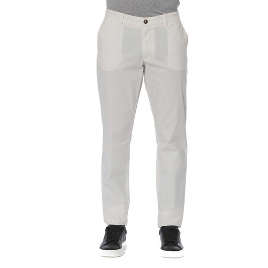 Trussardi Jeans Weiße Baumwolle Herren Jeans