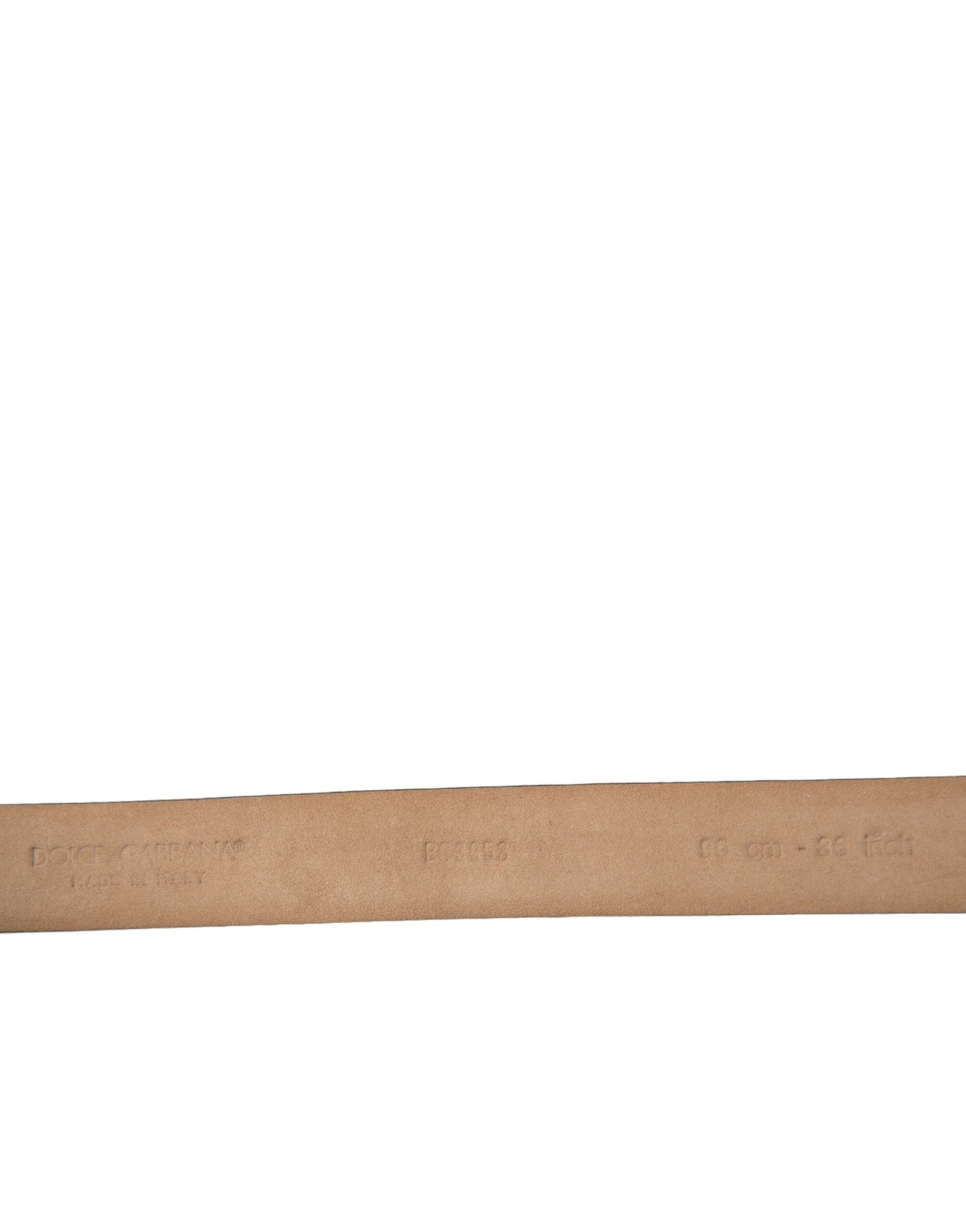 Dolce &amp; Gabbana Dunkelbrauner Ledergürtel mit silberner Metallschnalle