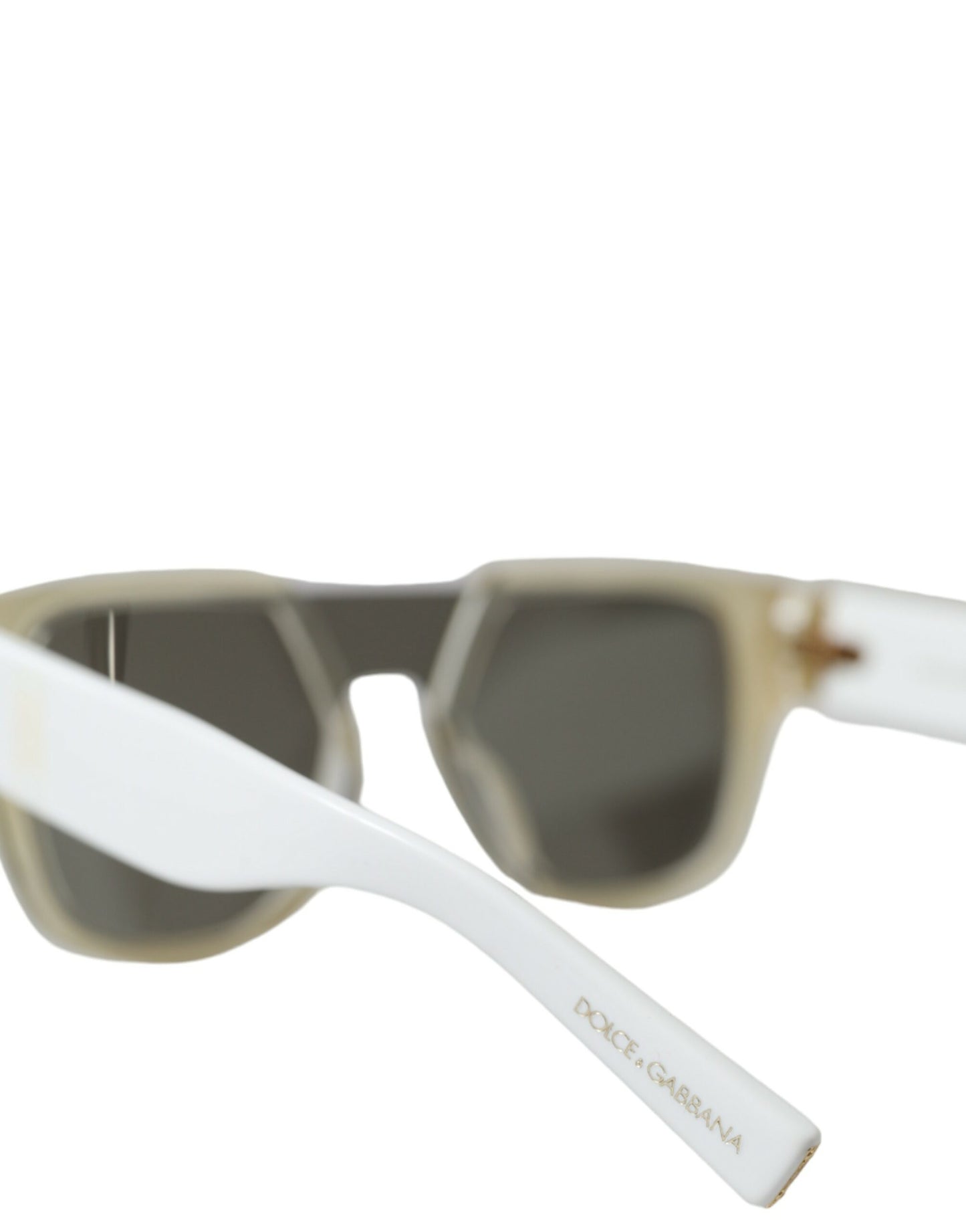 Dolce &amp; Gabbana – Sonnenbrille DG4356 mit verspiegelten Gläsern aus weißem Acetat