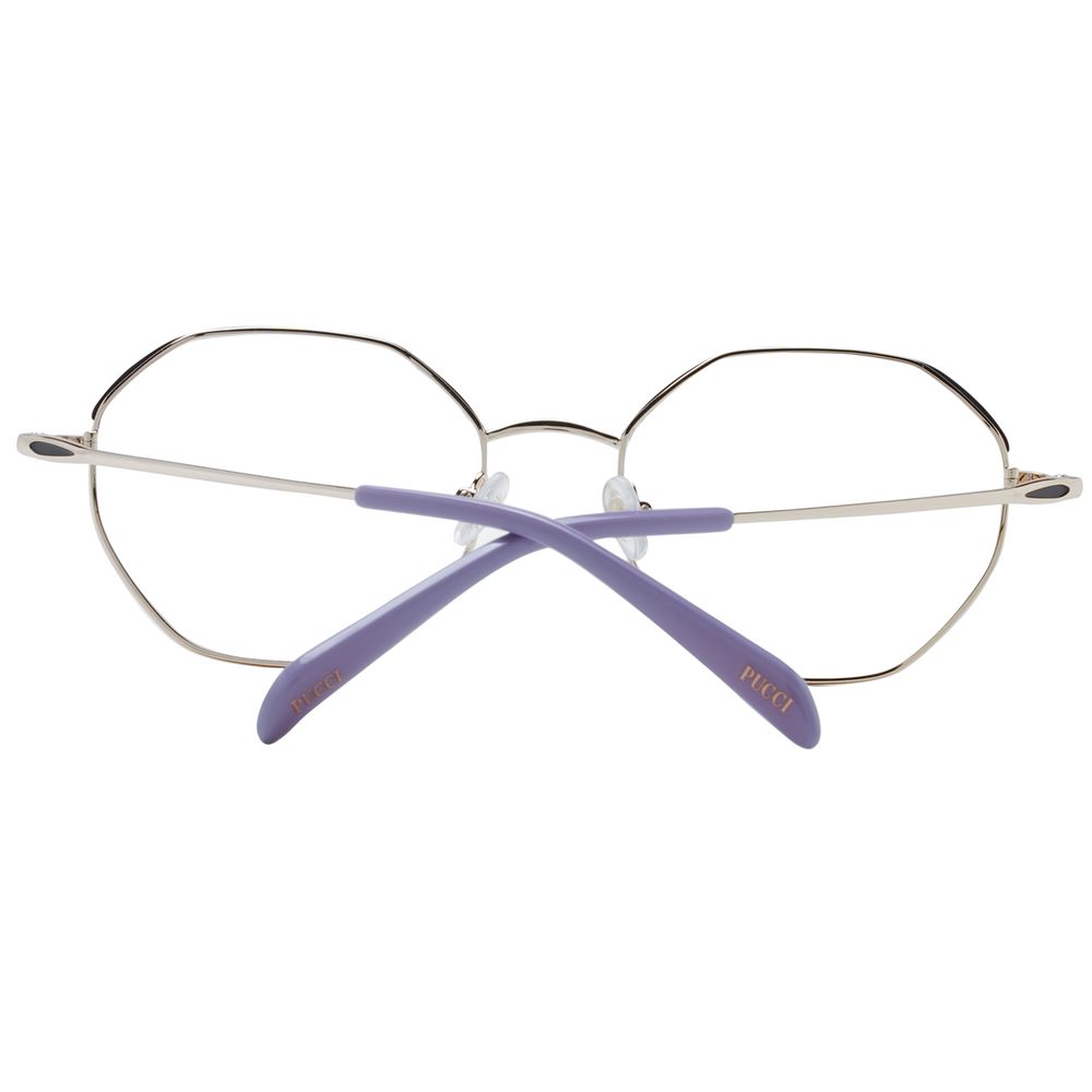 Emilio Pucci Schwarze Metallbrille (Gestell)