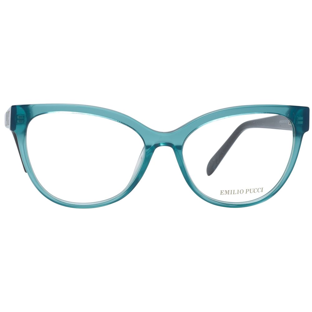 Emilio Pucci Grüne Kunststoffbrille (Gestell)