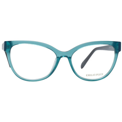 Emilio Pucci Grüne Kunststoffbrille (Gestell)