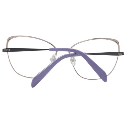 Emilio Pucci Schwarze Metallbrille (Gestell)