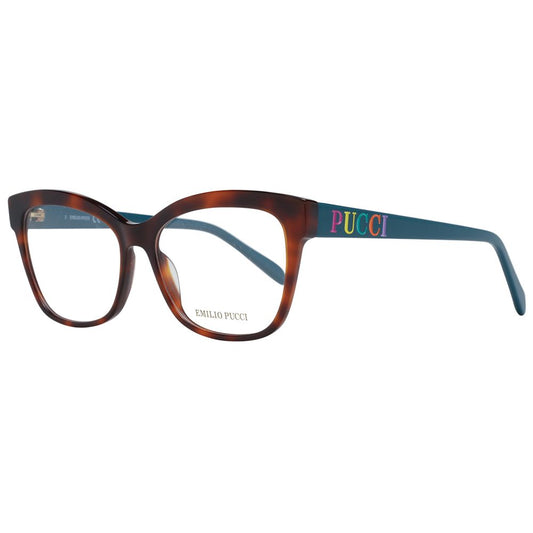 Emilio Pucci Braune Kunststoffbrille (Gestell)