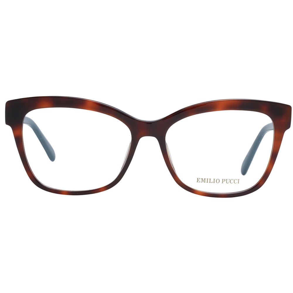 Emilio Pucci Braune Kunststoffbrille (Gestell)