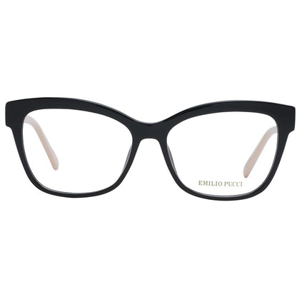 Emilio Pucci Schwarze Kunststoffbrille (Gestell)