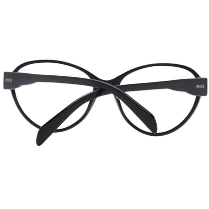 Emilio Pucci Schwarze Kunststoffbrille (Gestell)
