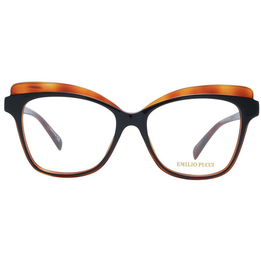 Emilio Pucci Braune Kunststoffbrille (Gestell)