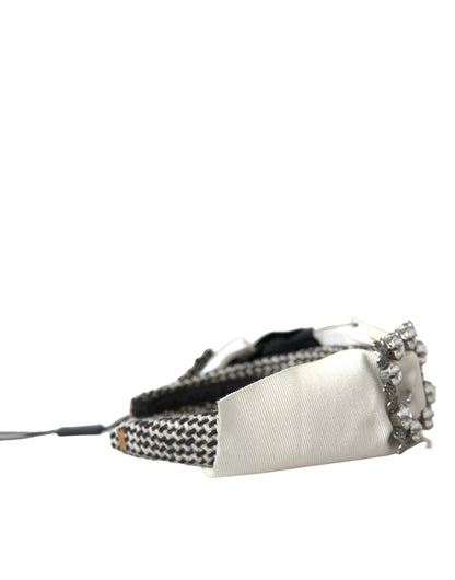Dolce &amp; Gabbana Mehrfarbiges, mit Kristallen verziertes Damen-Stirnband-Diadem