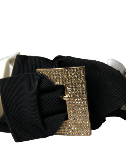 Dolce &amp; Gabbana Mehrfarbiges, mit Kristallen verziertes Damen-Stirnband-Diadem