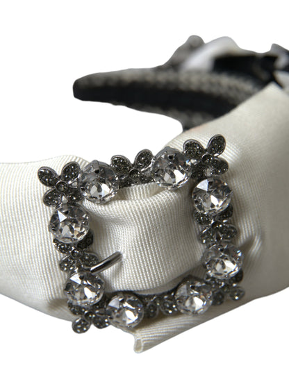 Dolce &amp; Gabbana Mehrfarbiges, mit Kristallen verziertes Damen-Stirnband-Diadem