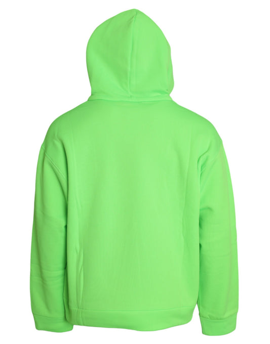 Dolce &amp; Gabbana Neongrüner Kapuzenpullover